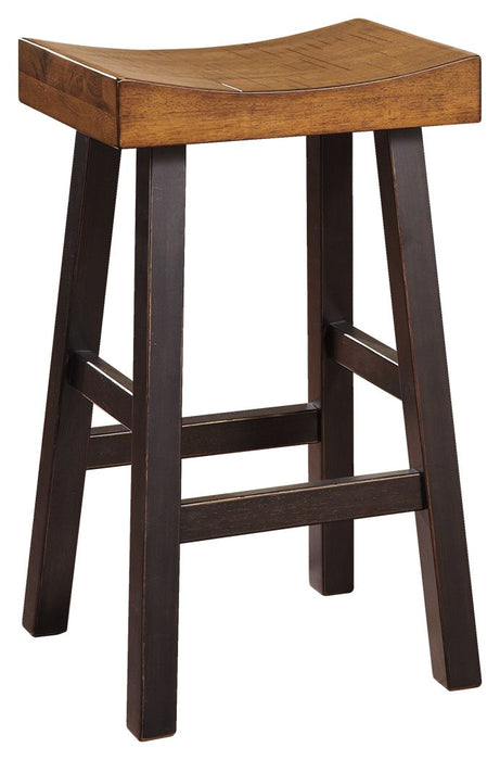 Glosco - Dark Brown - Tall Stool (Set of 2)