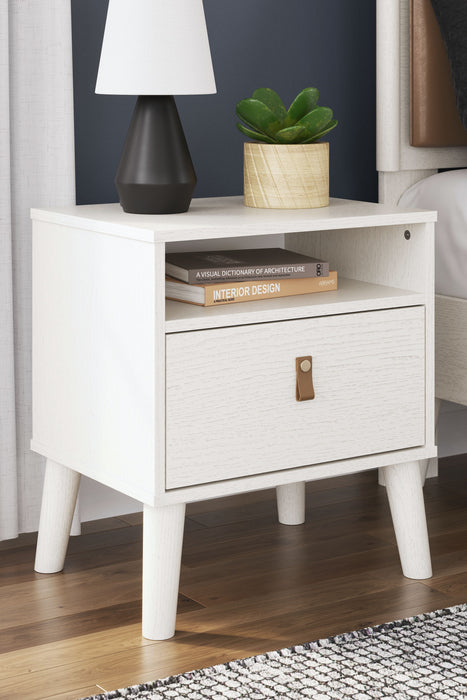 Aprilyn - White - One Drawer Night Stand