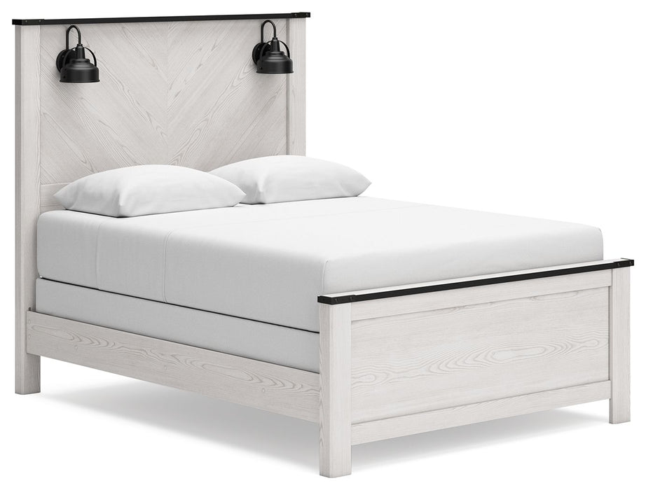 Schoenberg - White - Queen Panel Rails