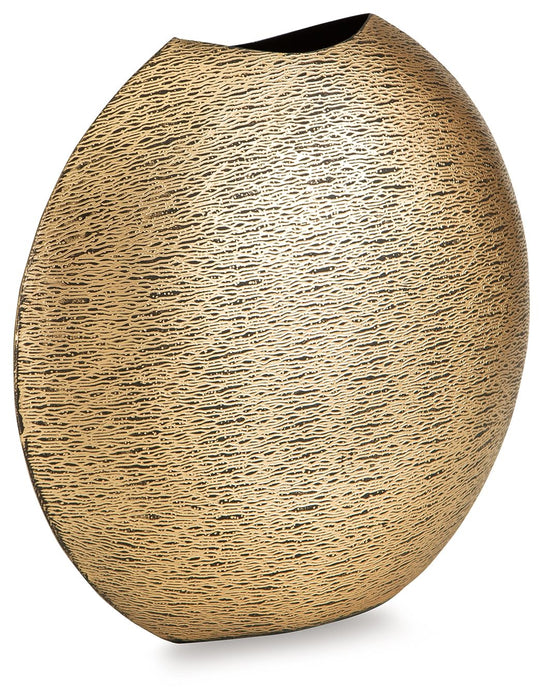 Iansboro - Antique Gold Finish - Vase - 11.5"