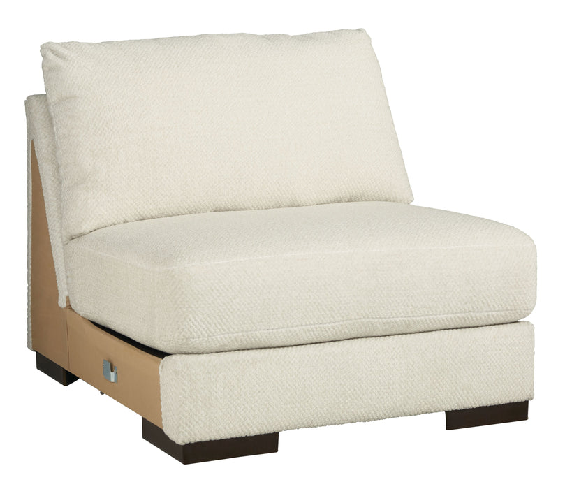 Zada - Ivory - Armless Chair