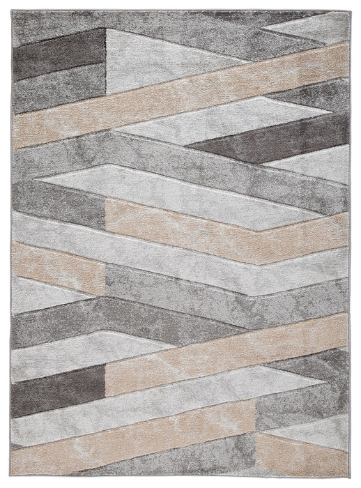 Wittson - Beige / Gray - Medium Rug