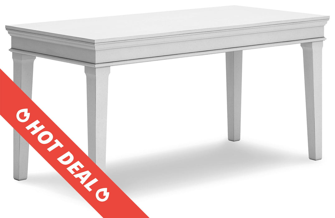 Kanwyn - Whitewash - Home Office Desk