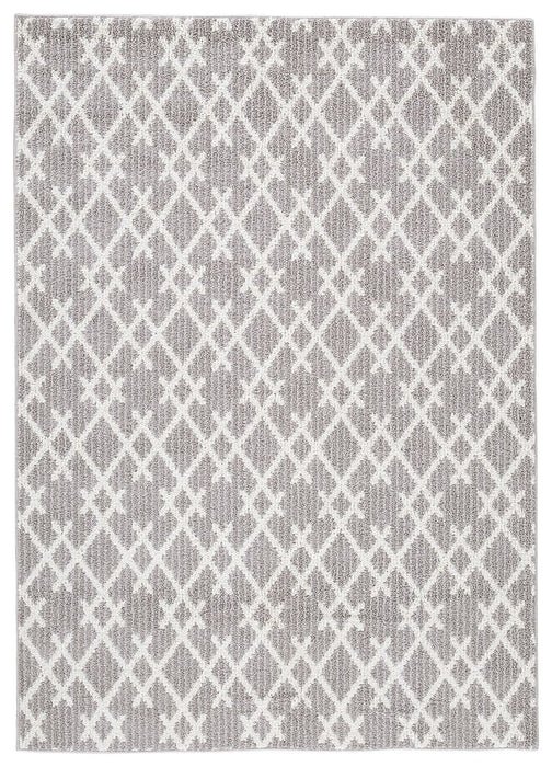 Wadehall - Gray / Ivory - Medium Rug