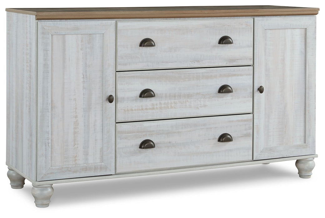 Haven Bay - Brown / Beige - Dresser