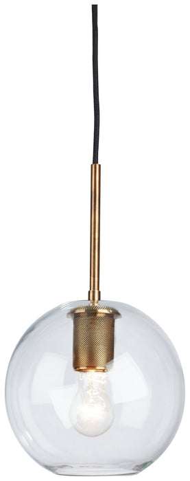 Cordunn - Brass - Glass Pendant Light