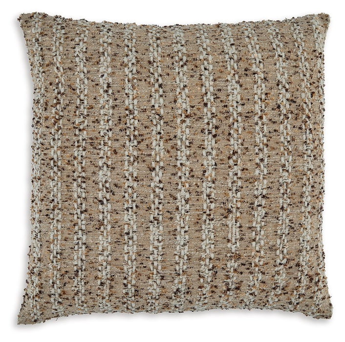Vorlane - Tan / Brown / White - Pillow (Set of 4)
