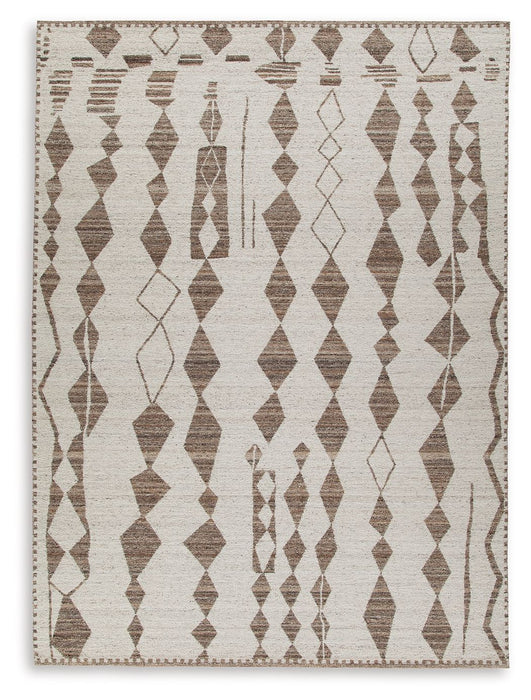 Brettler - Beige / Brown - Extra Large Rug