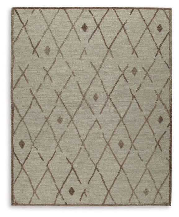 Guyford - Beige / Brown - Large Rug