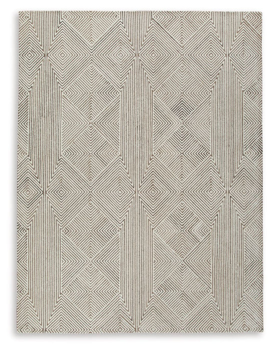 Jadott - Beige / Brown - Large Rug