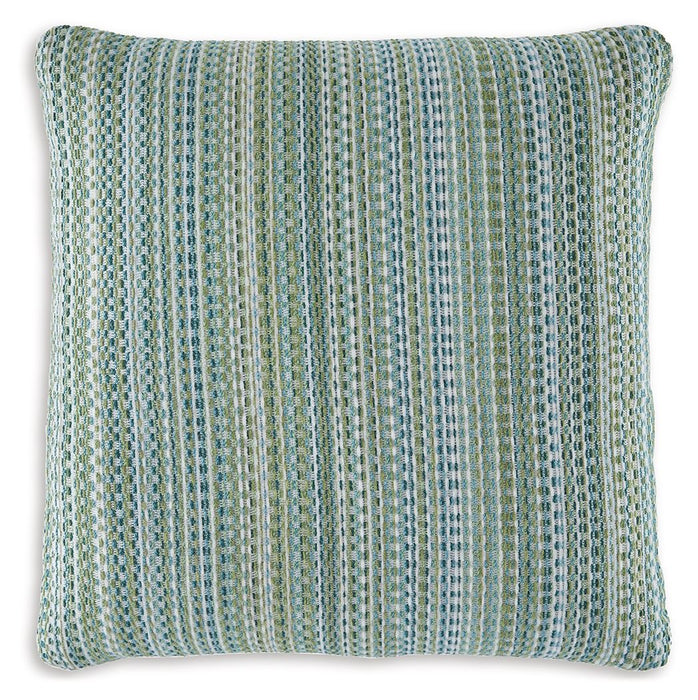 Keithley Next-gen Nuvella - Green / Turquoise / White - Pillow (Set of 4)