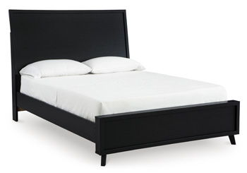 Danziar - Black - Queen Panel Footboard