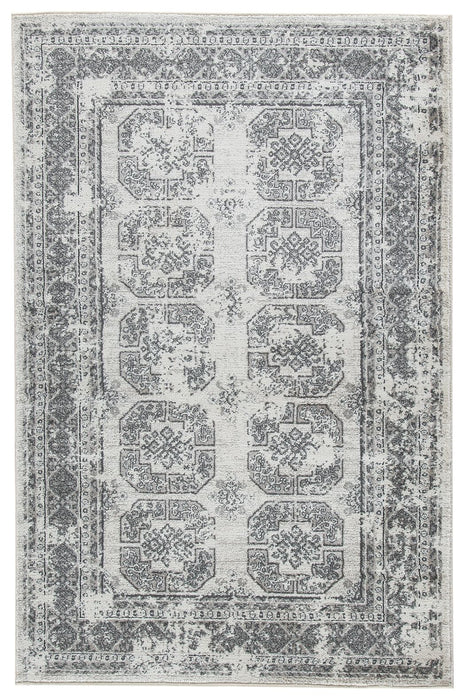 Jirou - Cream / Gray - Large Rug