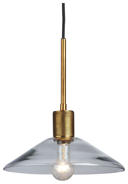 Chaness - Brass - Glass Pendant Light