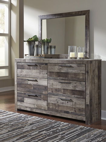 Derekson - Multi Gray - Bedroom Mirror