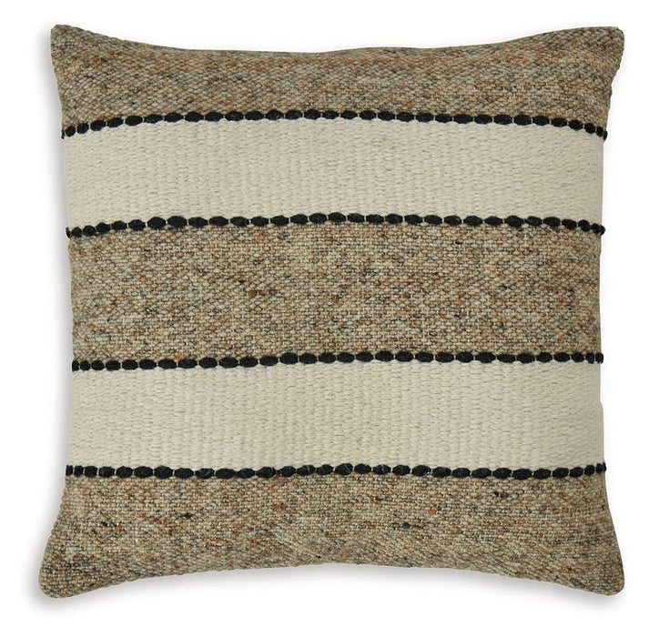 Rueford - Brown / Black / Natural - Pillow (Set of 4)