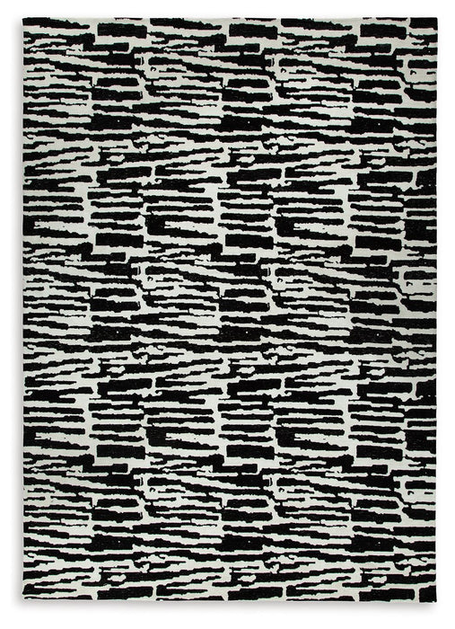Bramshaw - Black / Ivory - Extra Large Rug