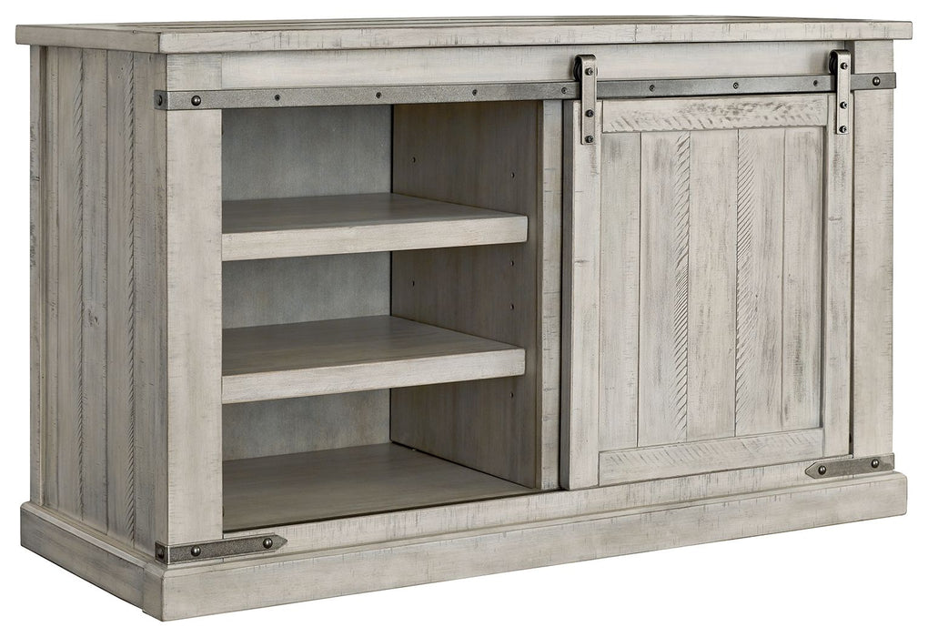 Carynhurst - Whitewash - Medium TV Stand
