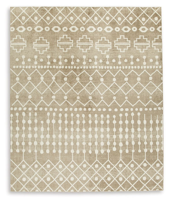 Bunchly - Tan / Brown / Cream - Large Rug