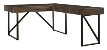 Starmore - Brown - Home Office Desk Return
