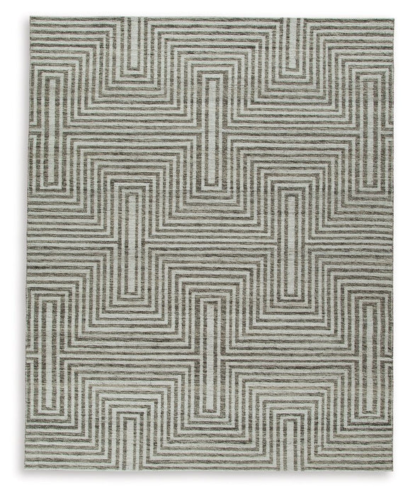 Jossen - Ivory / Gray - Large Rug