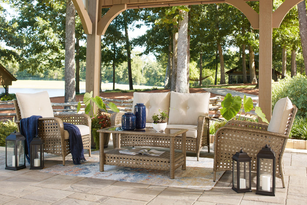Braylee - Driftwood- 4 Pc. - Lounge Set