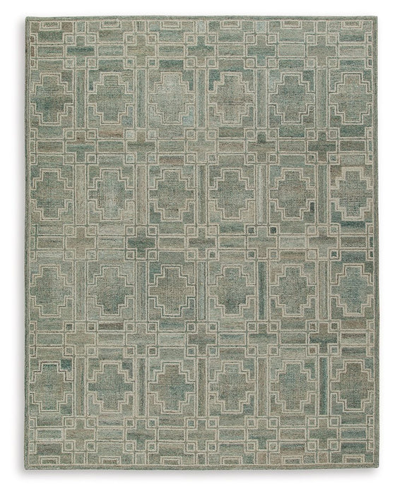 Jossland - Green / Iory - Large Rug