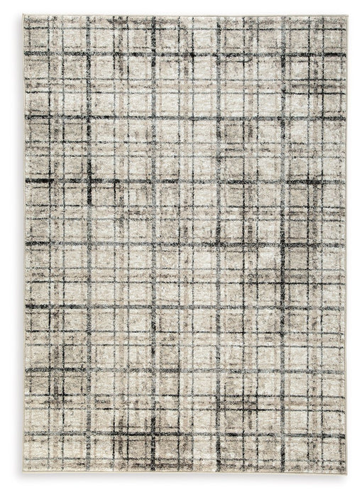 Azmerilla - Cream / Brown / Gray - Large Rug