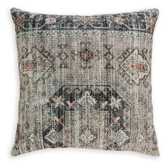 Roseridge - Brown / Black / Cream - Pillow (Set of 4)