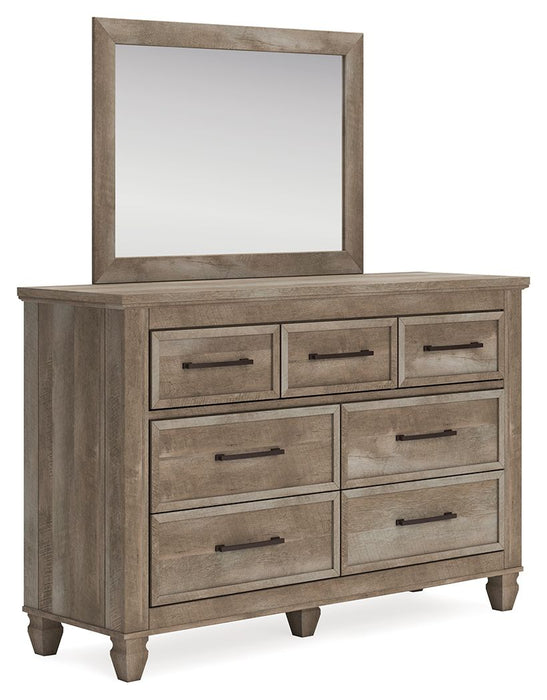 Yarbeck - Sand - Dresser And Mirror