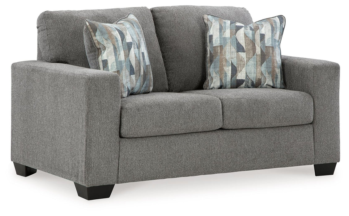 Deltona - Graphite - Loveseat