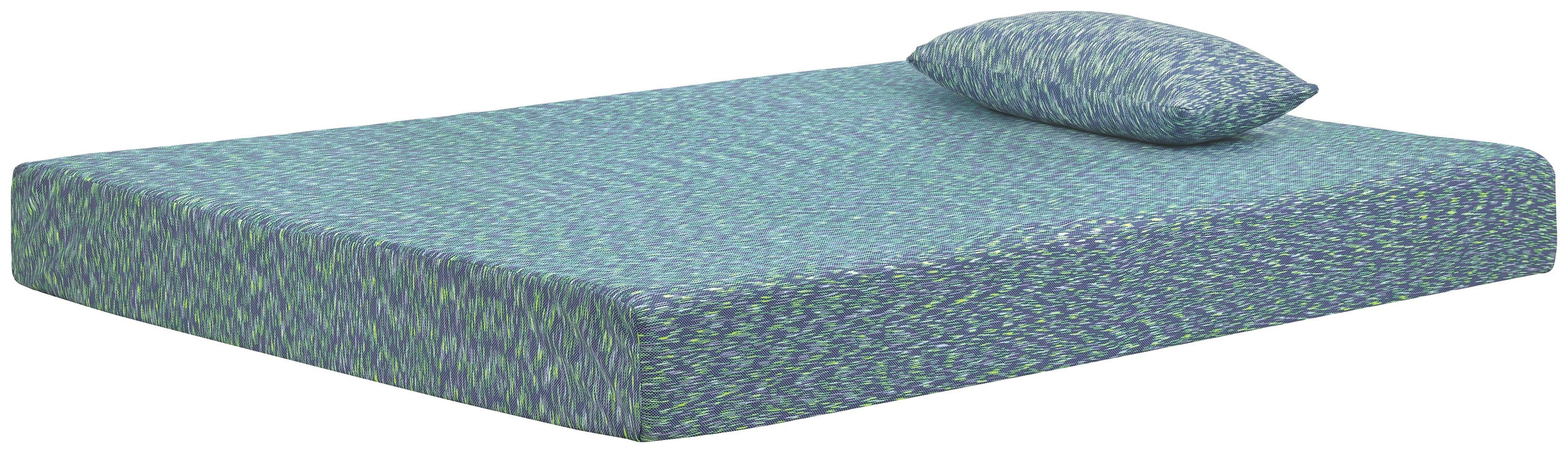 Ikidz - Blue - Full Mattress And Pillow Set of 2