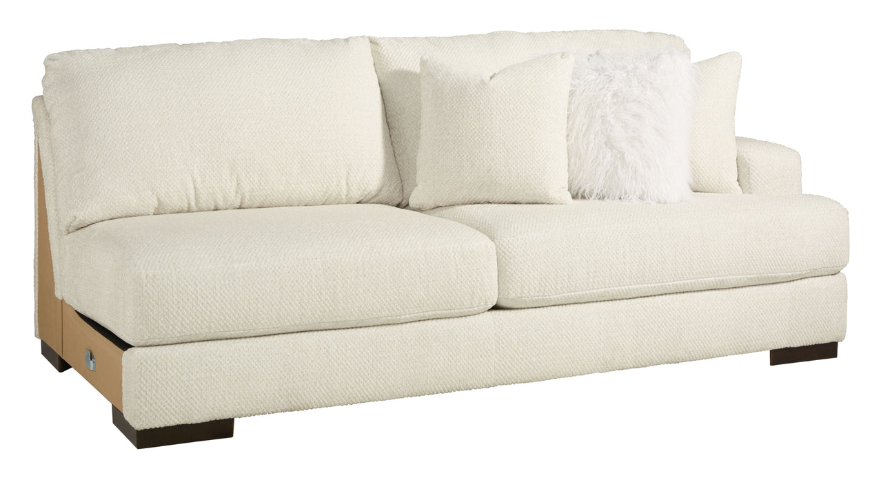 Zada - Ivory - Raf Sofa