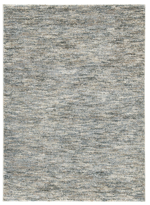 Marnin - Tan / Blue / Cream - Large Rug