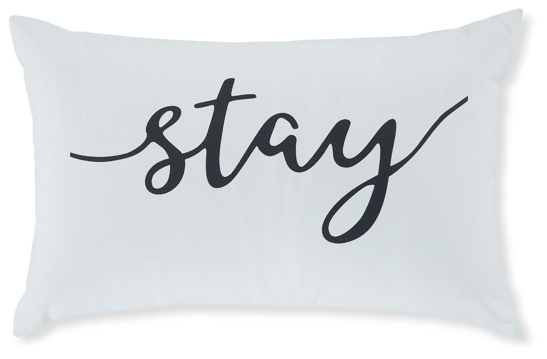 Tannerton - White / Black - Pillow (Set of 4)