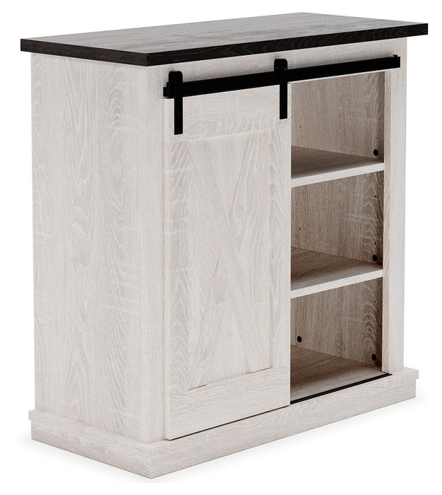 Dorrinson - Antique White - Accent Cabinet
