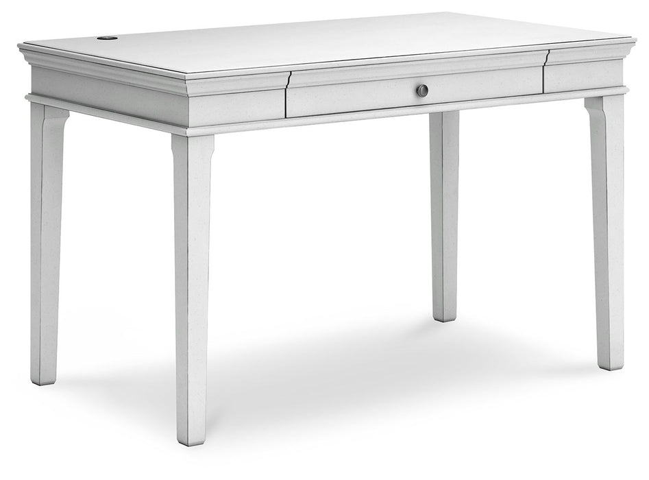 Kanwyn - Whitewash - Home Office Small Leg Desk