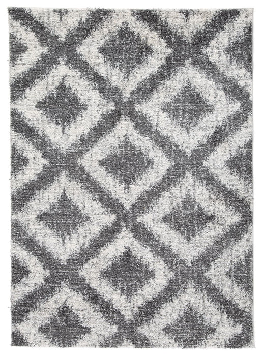 Junette - Cream / Gray - Medium Rug