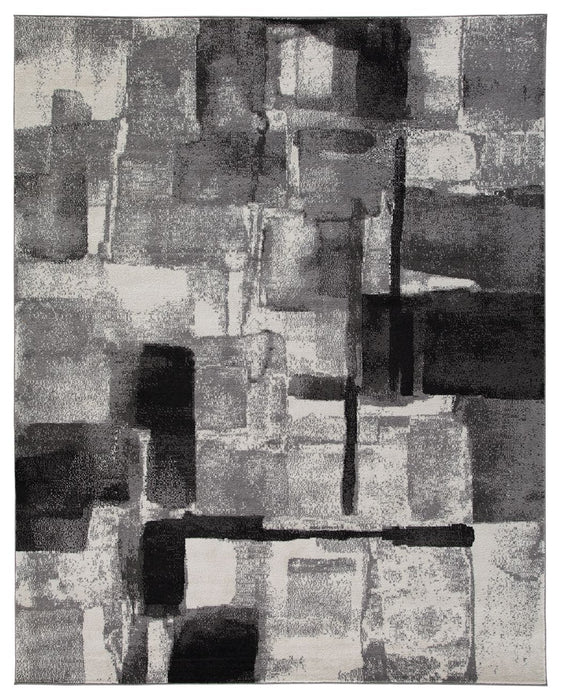 Brycebourne - Black / Cream / Gray - Medium Rug