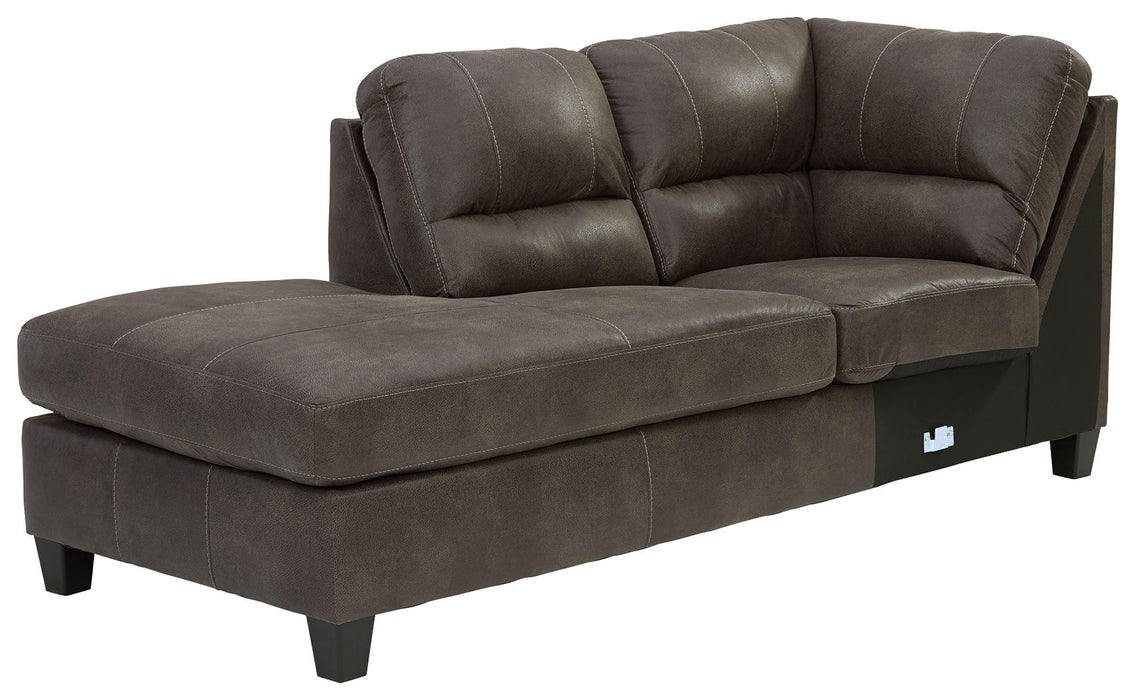 Navi - Smoke - Laf Corner Chaise