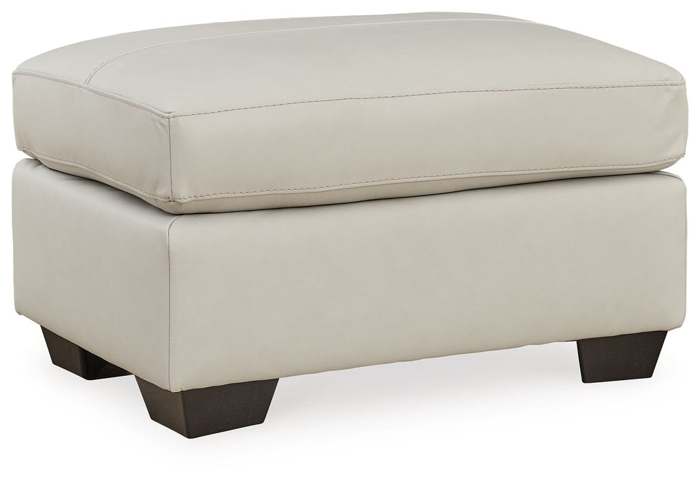 Belziani - Coconut - Ottoman - Leather Match