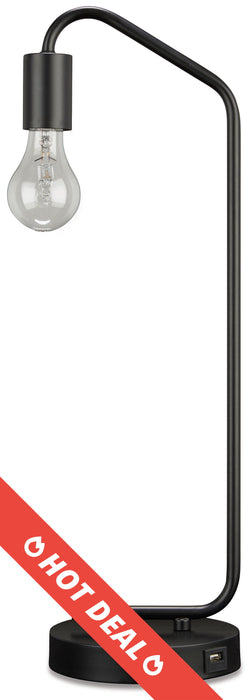 Covybend - Black - Metal Desk Lamp
