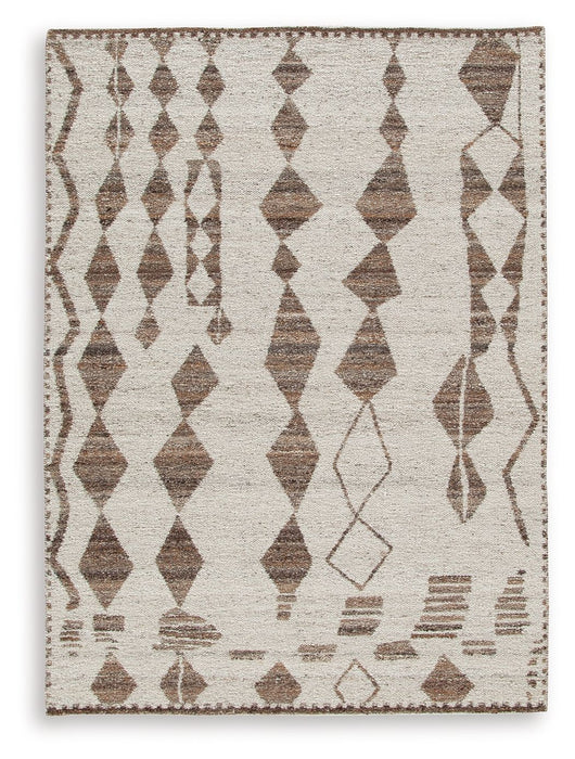 Brettler - Beige / Brown - Medium Rug