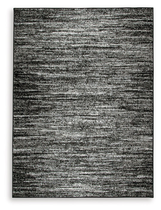 Abageal - Black / White - Medium Rug