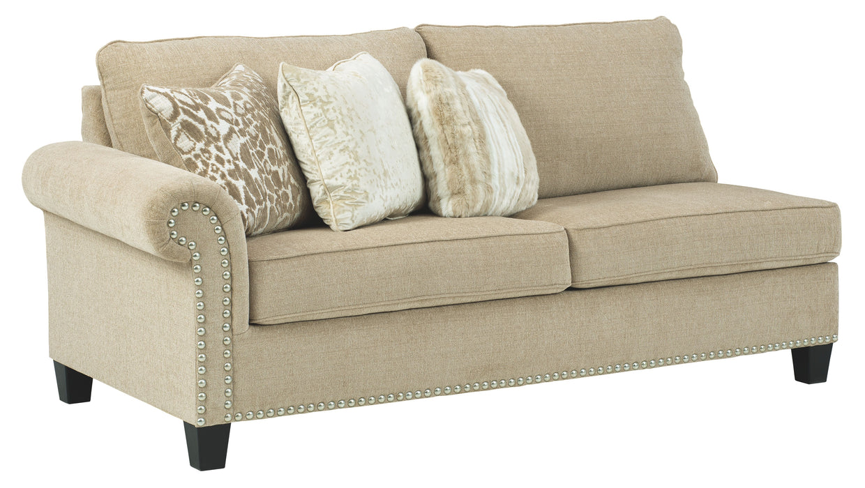 Dovemont - Putty - Left Arm Facing Sofa