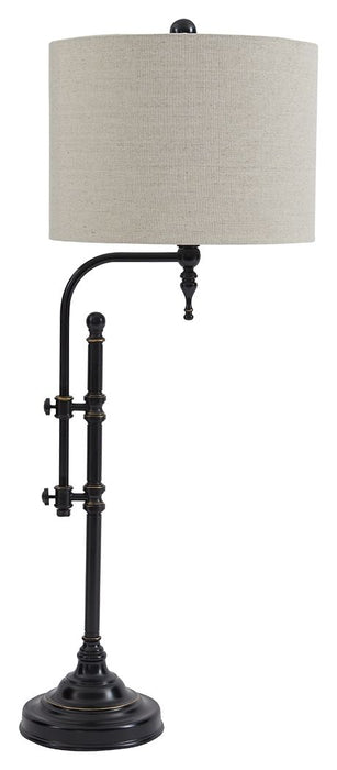 Anemoon - Black - Metal Table Lamp
