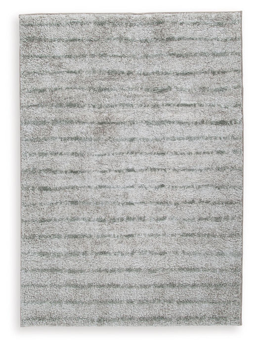 Laddway - Cream / Green - Medium Rug