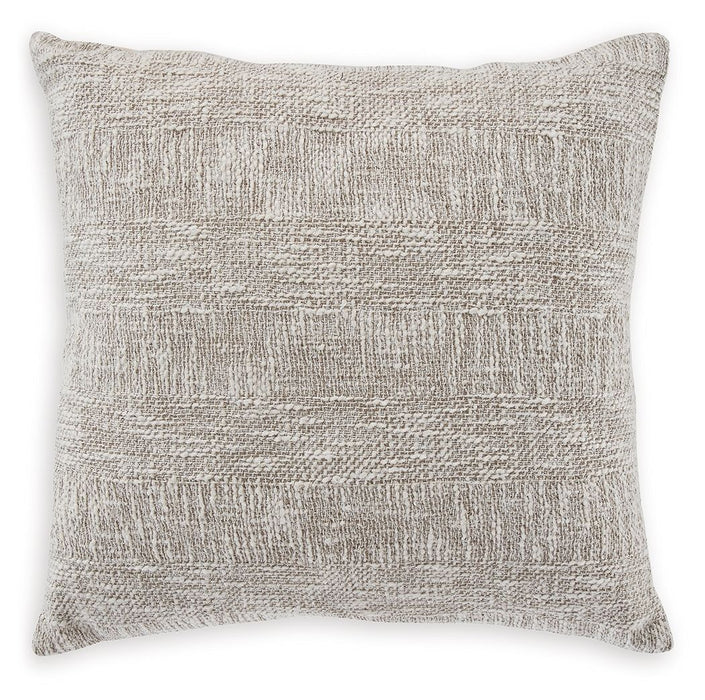 Carddon - Brown / White - Pillow (Set of 4)