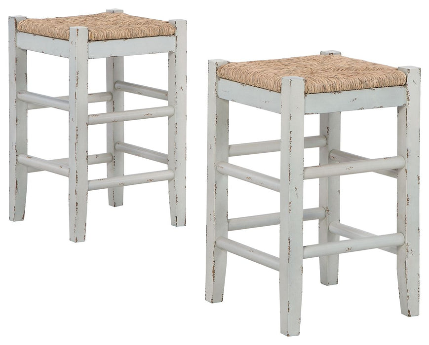 Mirimyn - White - Stool (Set of 2)