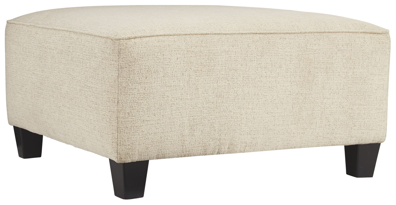 Abinger - Natural - Oversized Accent Ottoman